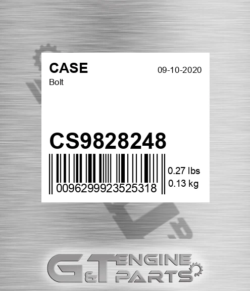 CS9828248 Bolt