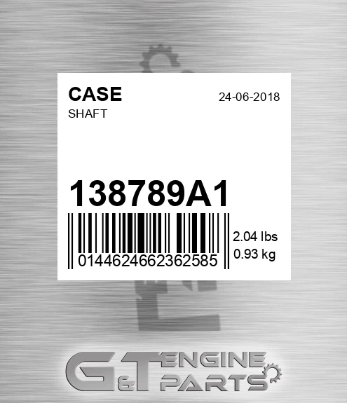 138789A1 Shaft