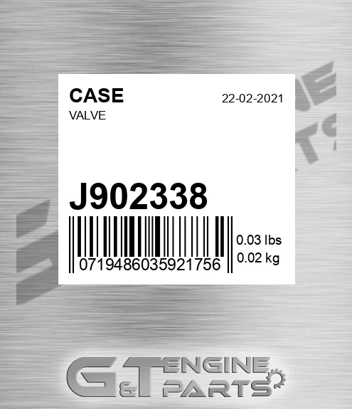 J902338 Valve