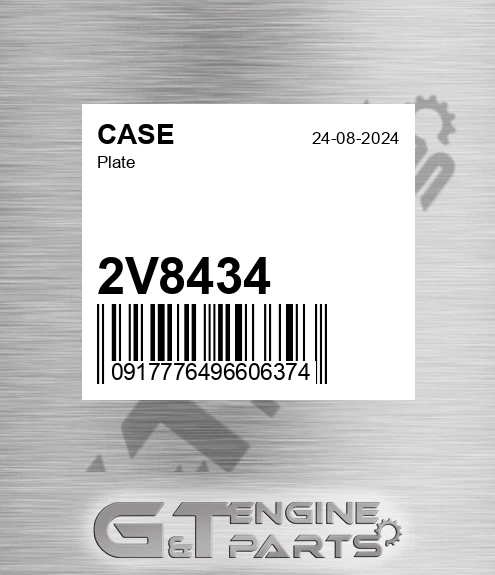 2V8434 CASE Plate