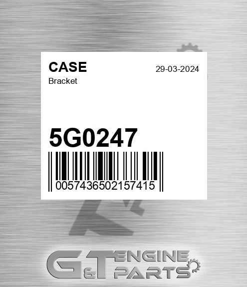 5G0247 CASE Bracket
