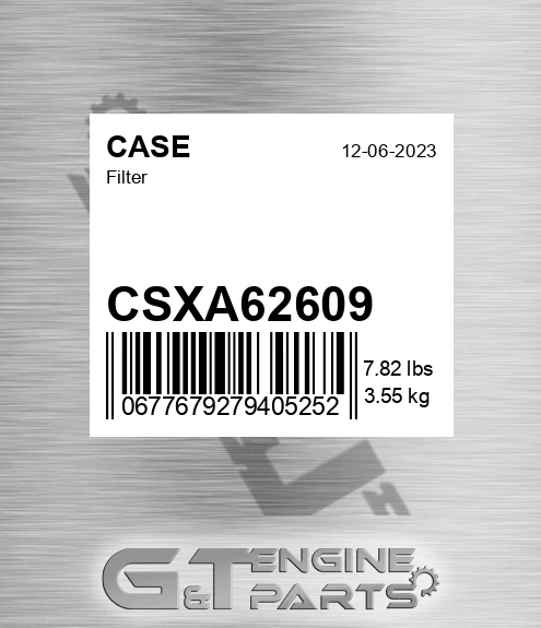 CSXA62609 Filter