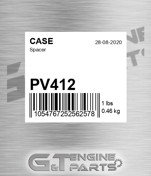 PV412 CASE Spacer