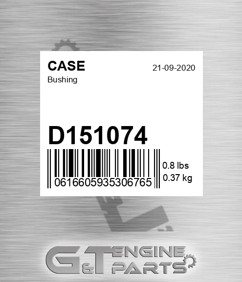 D151074 CASE Bushing