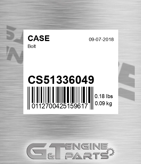 CS51336049 Bolt