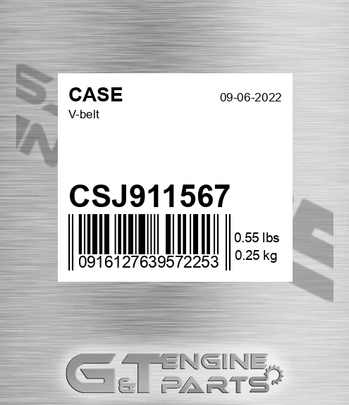 CSJ911567 V-belt