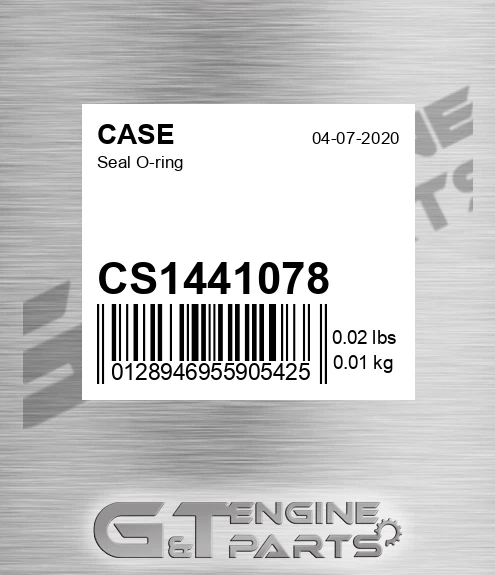 CS1441078 Seal O-ring