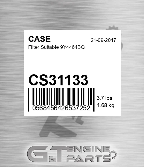 CS31133 Filter Suitable 9y4464bq