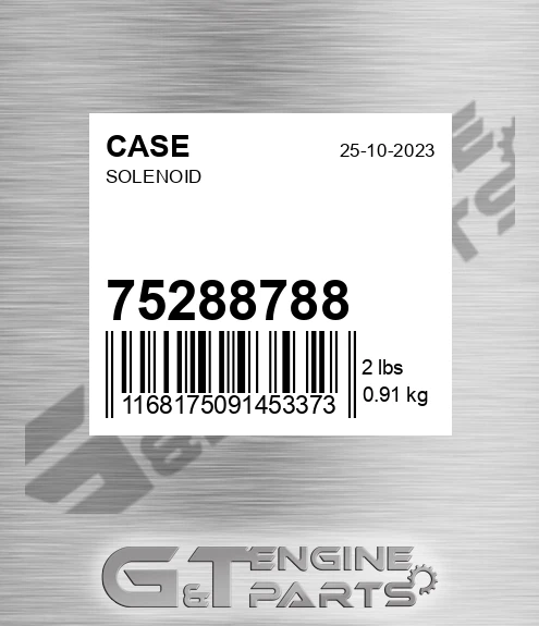 75288788 CASE Solenoid