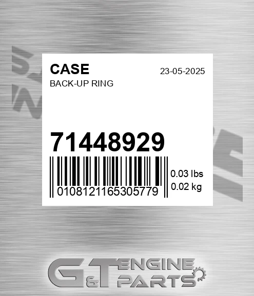 71448929 CASE Back-up Ring