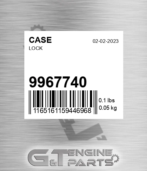 9967740 Lock