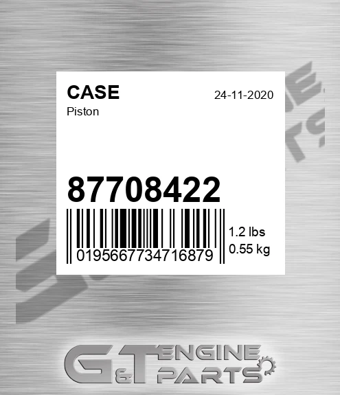 87708422 Piston