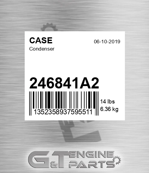 246841A2 Condenser