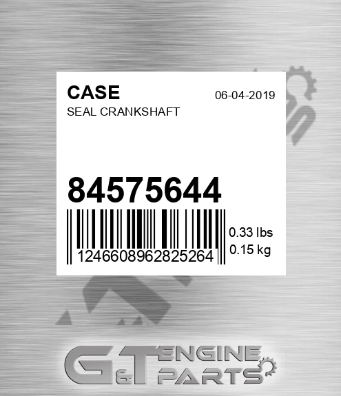84575644 Seal Crankshaft
