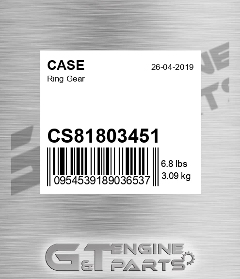CS81803451 Ring Gear