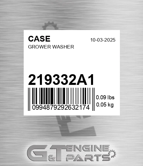 219332A1 Grower Washer