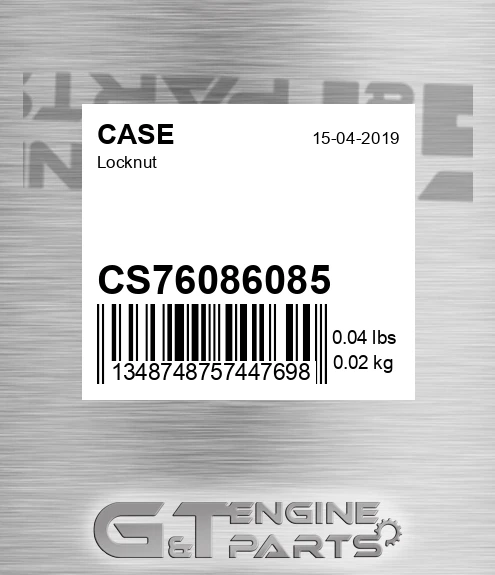 CS76086085 Locknut