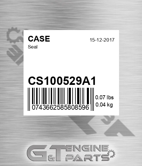 CS100529A1 Seal