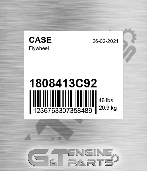 1808413C92 CASE Flywheel