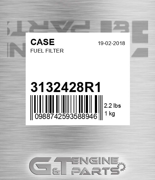 3132428R1 CASE Fuel Filter