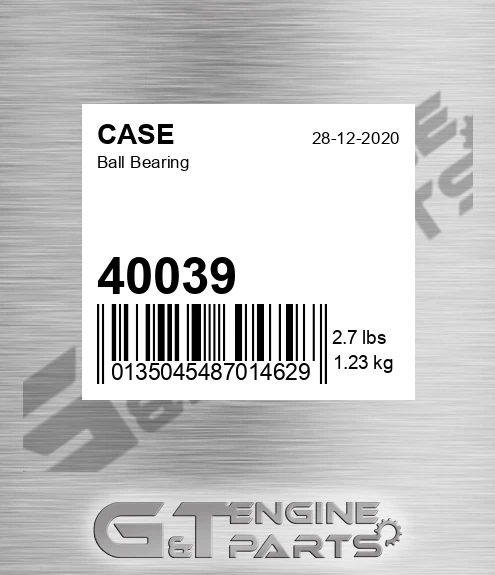 40039 CASE Ball Bearing
