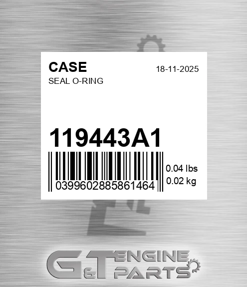119443A1 Seal O-ring