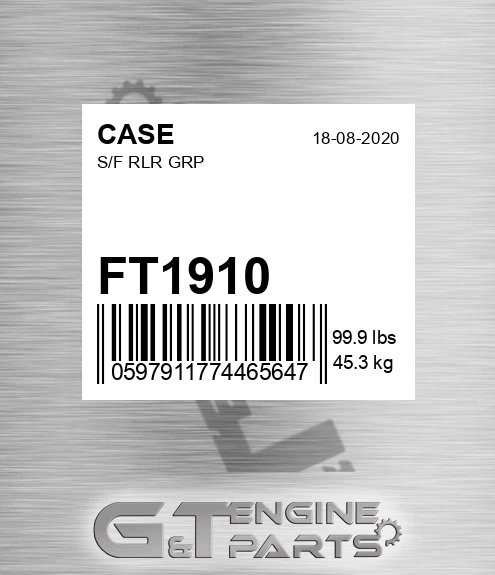 FT1910 S/f Rlr Grp