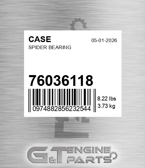 76036118 Spider Bearing