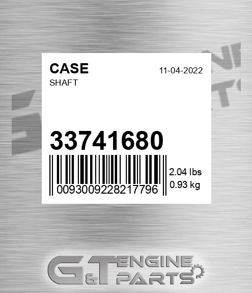 33741680 Shaft
