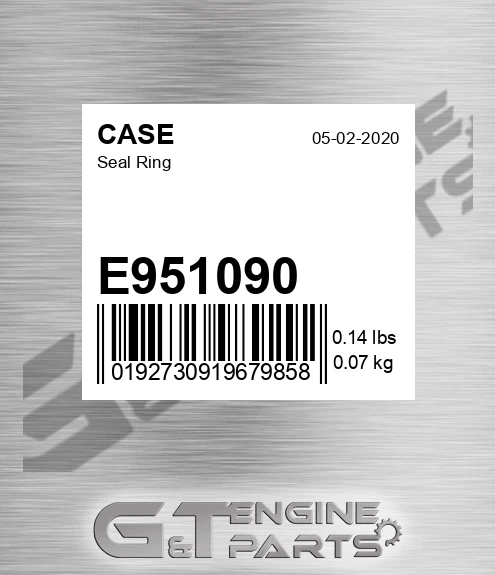 E951090 CASE Seal Ring
