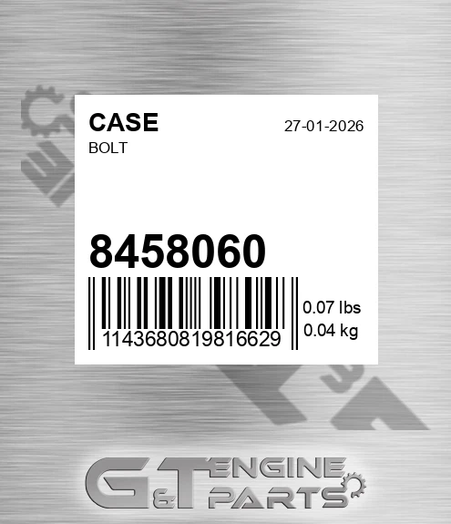 845-8060 Bolt