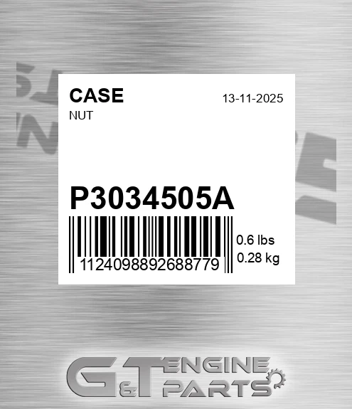 P3034505A CASE Nut