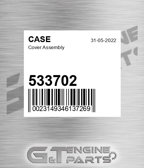 533702 Cover Assembly
