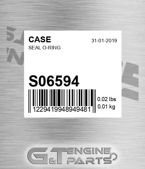 S06594 CASE Seal O-ring