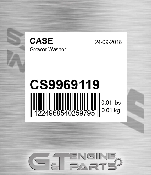 CS9969119 Grower Washer