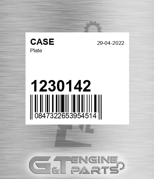 1230142 Plate