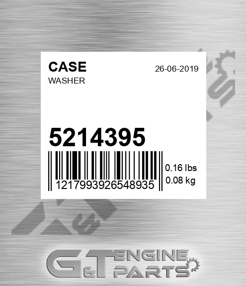 5214395 CASE Washer