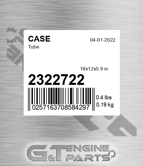 2322722 Tube