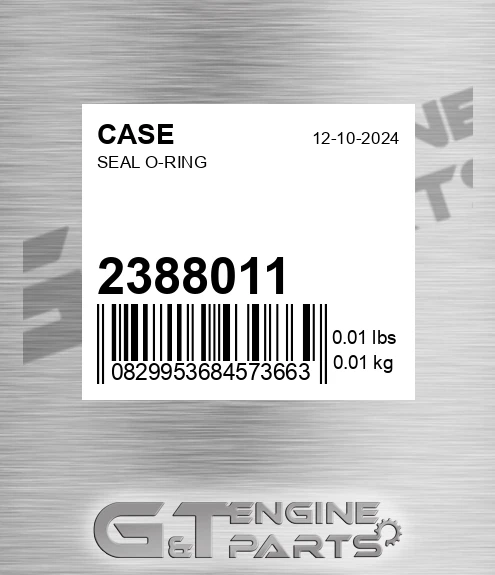 238-8011 Seal O-ring