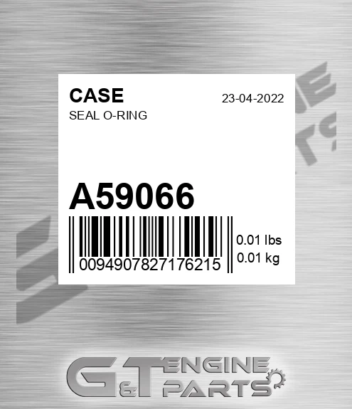 A59066 Seal O-ring