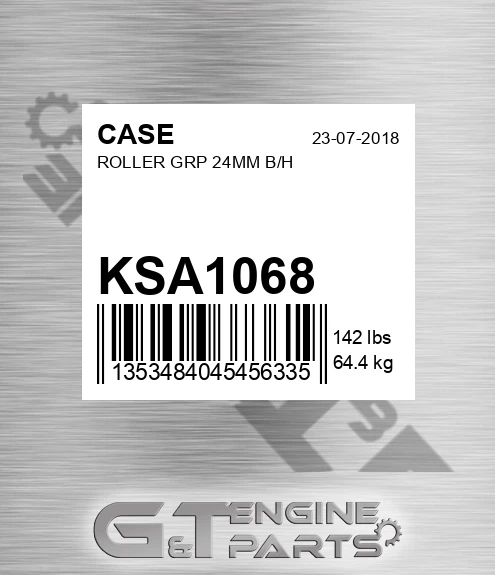 KSA1068 CASE Roller Grp 24mm B/h