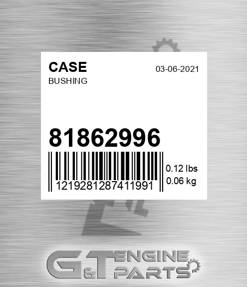 81862996 Bushing