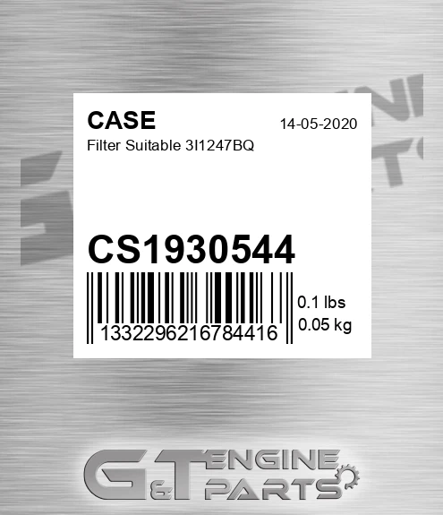 CS1930544 Filter Suitable 3i1247bq