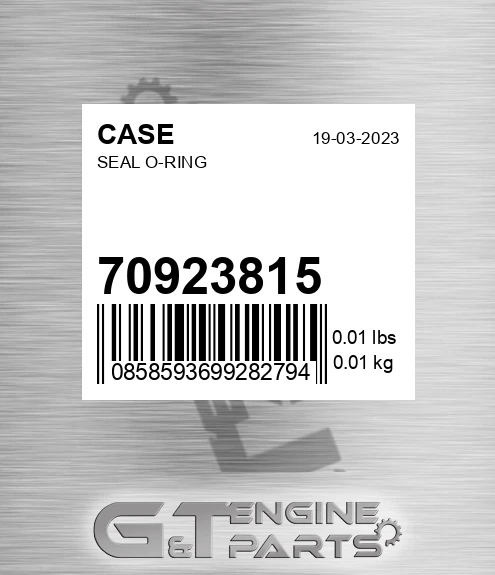 70923815 Seal O-ring
