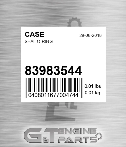 83983544 Seal O-ring