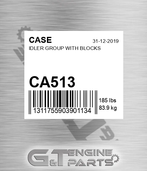 CA513 CASE Idler Group With Blocks
