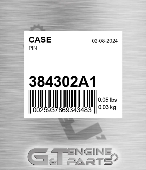 384302A1 CASE Pin