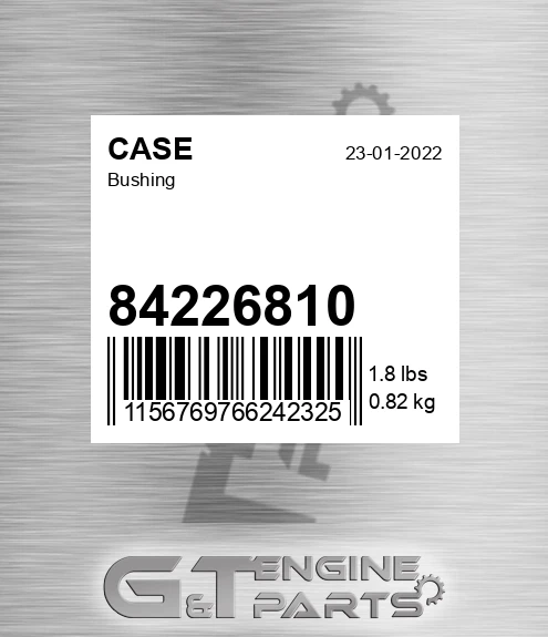 84226810 Bushing