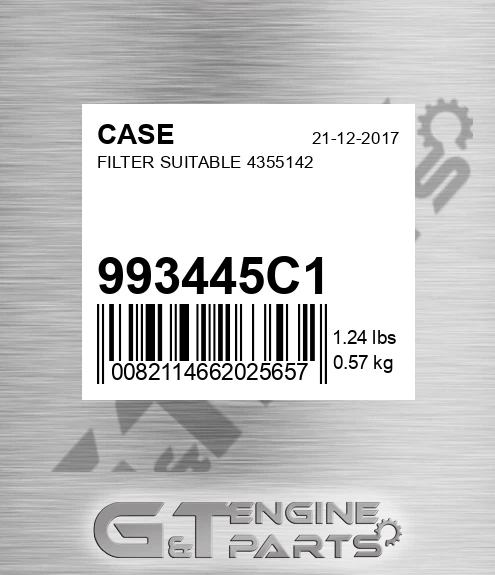 993445C1 Filter Suitable 4355142