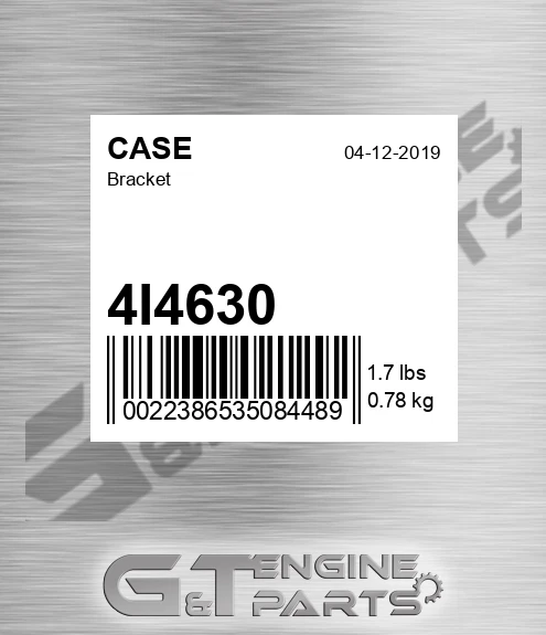 4I4630 CASE Bracket